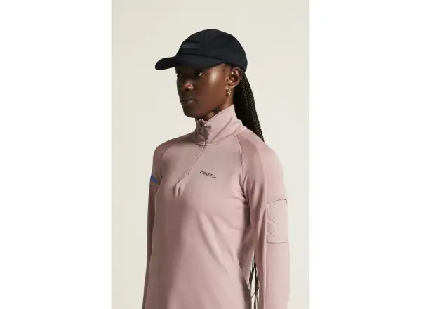 Craft ADV SubZ Damen-Laufshirt Langarm Pink