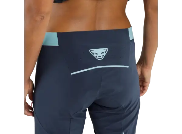 Dynafit Ride Light Dynastretch Damen-Shorts in Blueberry/Marine Blue.