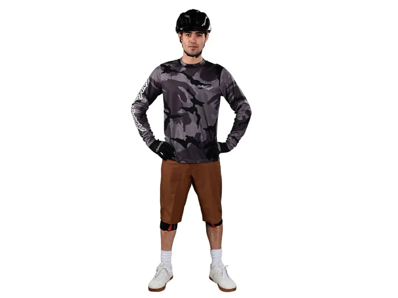 Troy Lee Designs Flowline Herren Shorts  mit Einsatz Dark Canvas