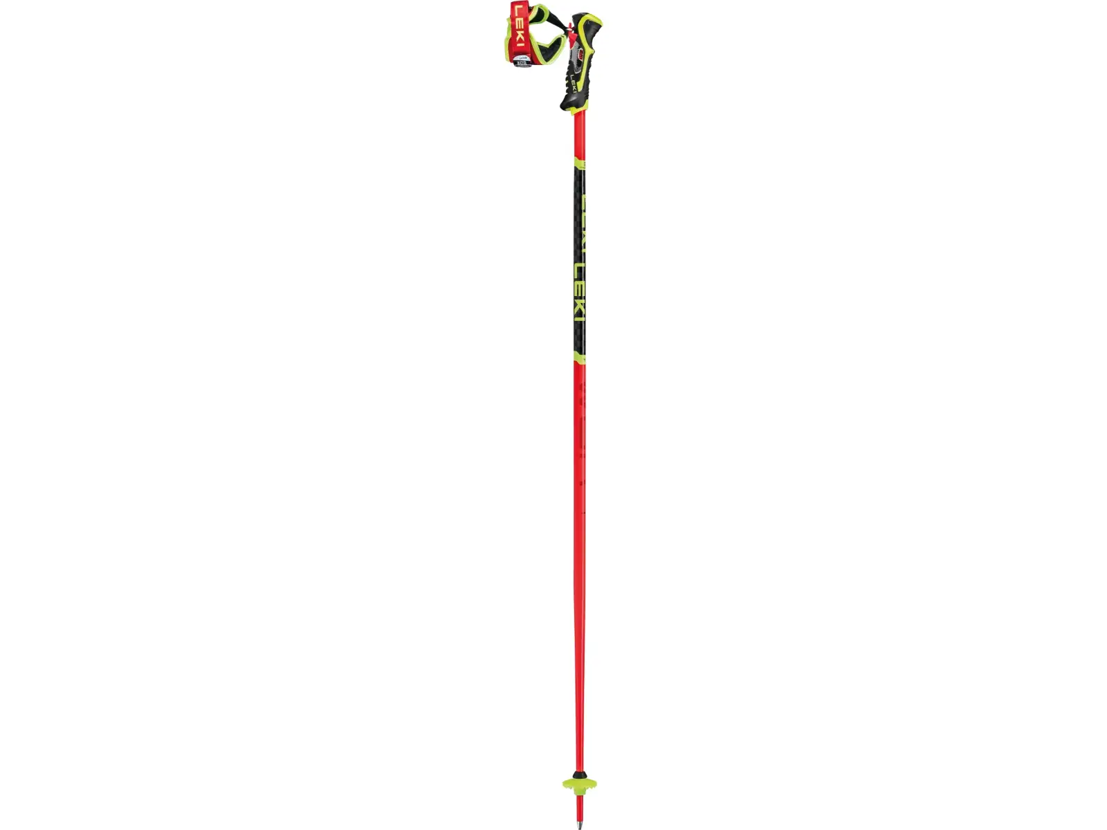 Leki WCR TBS SL 3D Abfahrtstöcke bright red-black-neonyellow