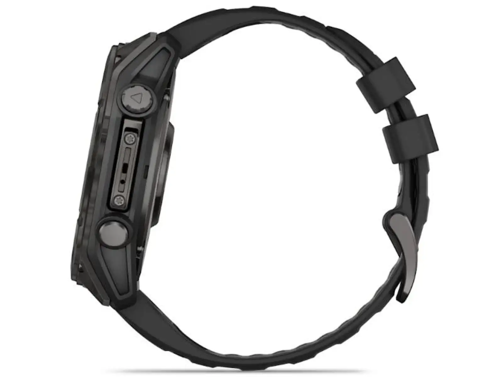Garmin fenix 8 - 51 mm AMOLED Sapphire Smartwatch Carbon DLC Titanium Schwarz/Grau