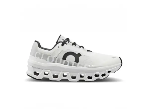 On Cloudmonster Herren-Laufschuhe Undyed White/White