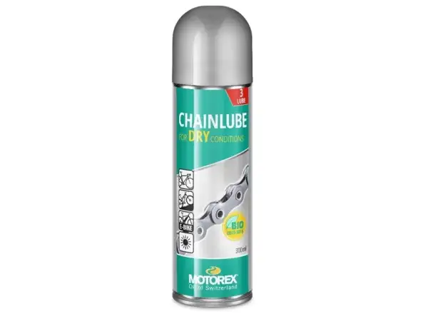 Motorex Kettenschmierstoff Trockene Bedingungen 300 ml Spray