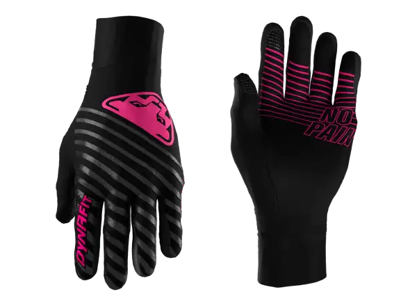 Dynafit Alpine Reflective Handschuhe Black Out/Pink Glo