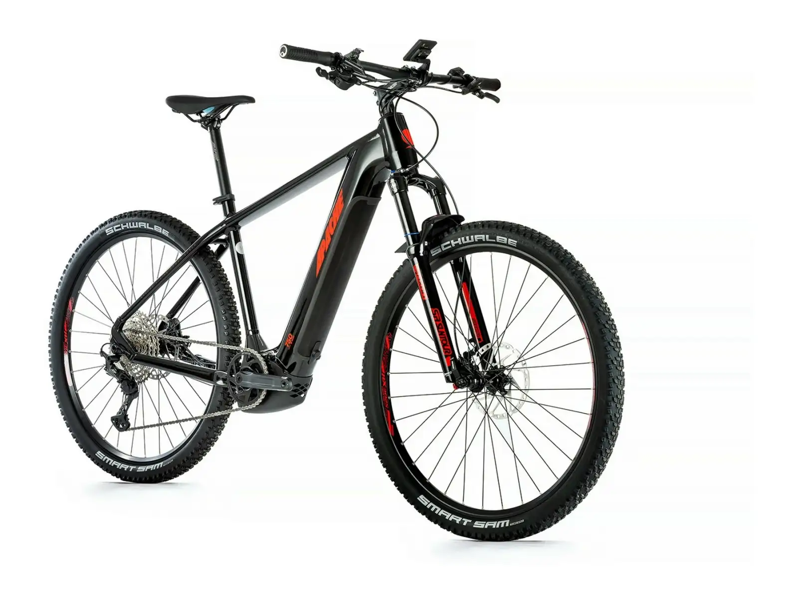 Apache Hupahu 2 Bosch 1000 Wh elektrisches Mountainbike schwarz