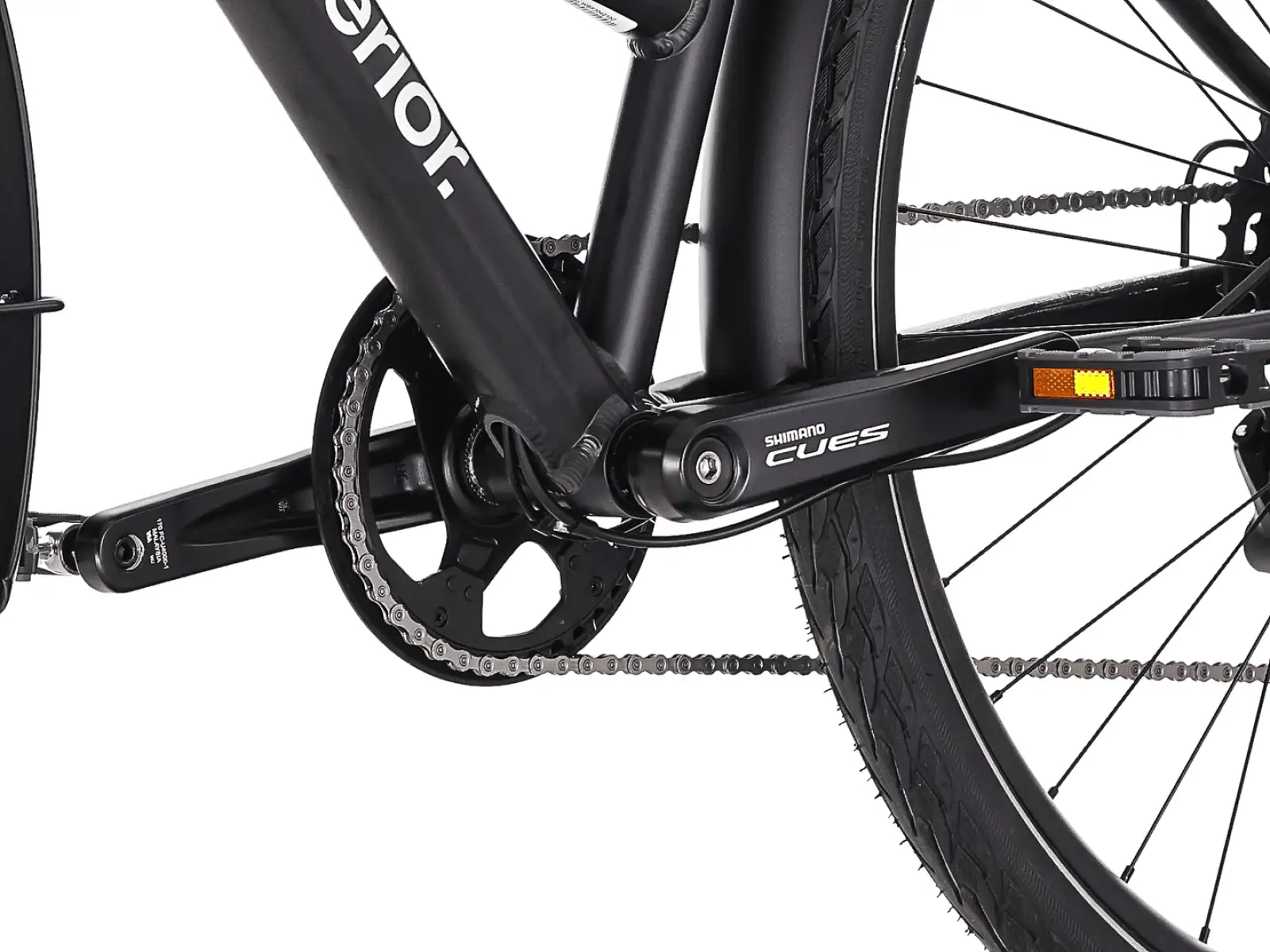 Superior Blox 6.4 T MS Stadtfahrrad mattschwarz
