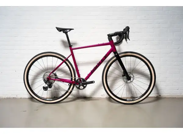Ridley Kanzo Adventure Alu GRX600 Gravelbike Jazzberry Jam Metallic/Black