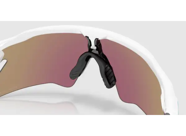 Oakley Radar EV Heater Brille Polished White/Prizm Sapphire