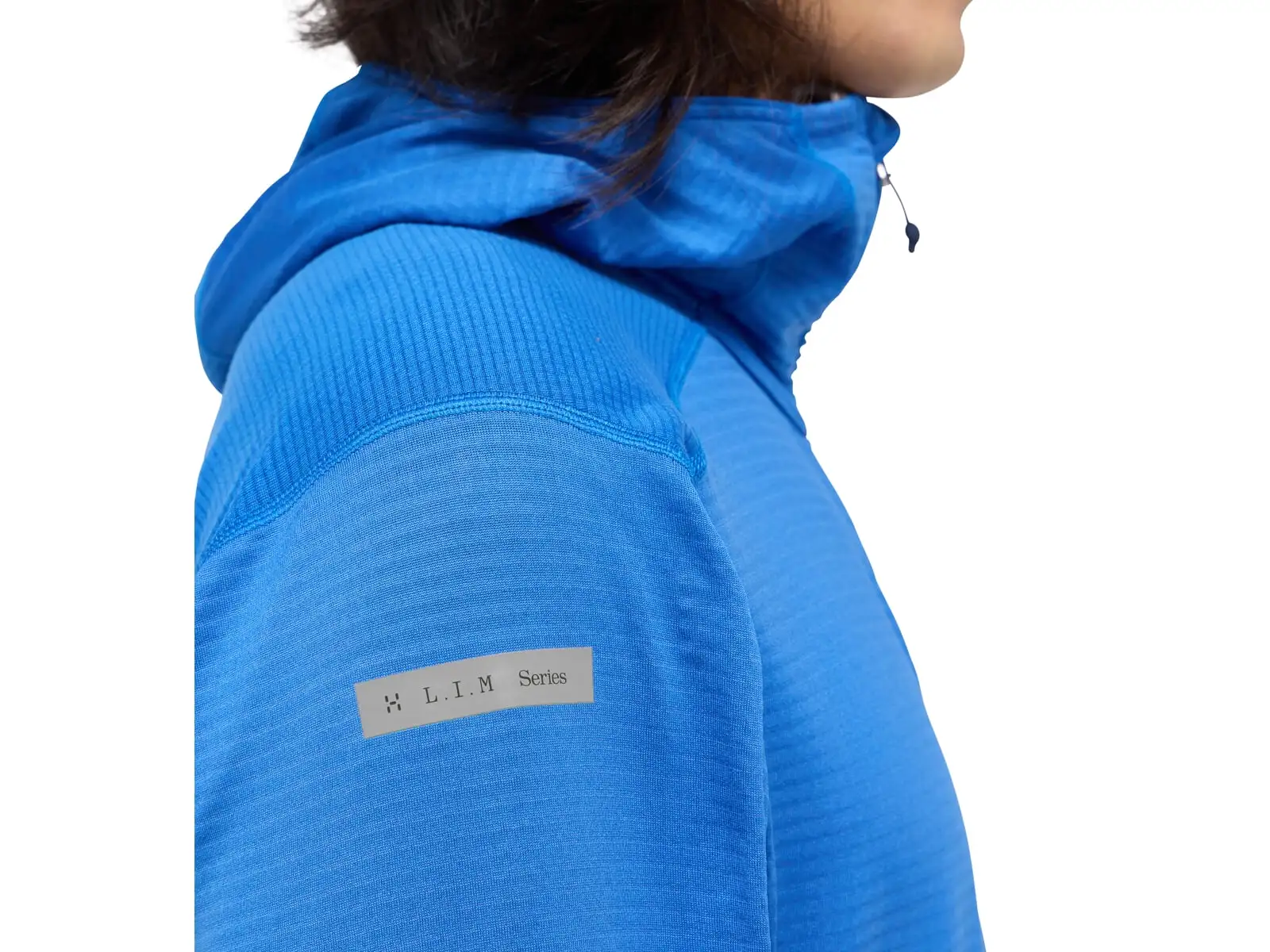 Haglöfs L.I.M Mid Multi Hood Herren-Kapuzenpullover Blau