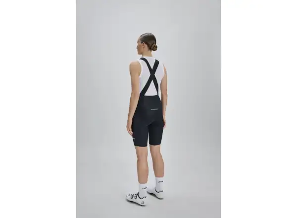 POC Raceday Damen-Radhose mit Polster und Trägern Uranium Black