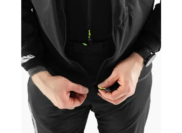 Dynafit DNA Polartec Alpha Herrenjacke Black Out/Neon Yellow