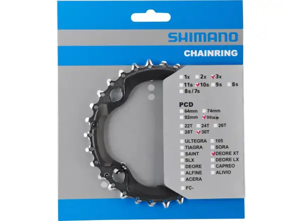 Shimano Deore XT FC-M782 30 Zähne Kettenblatt