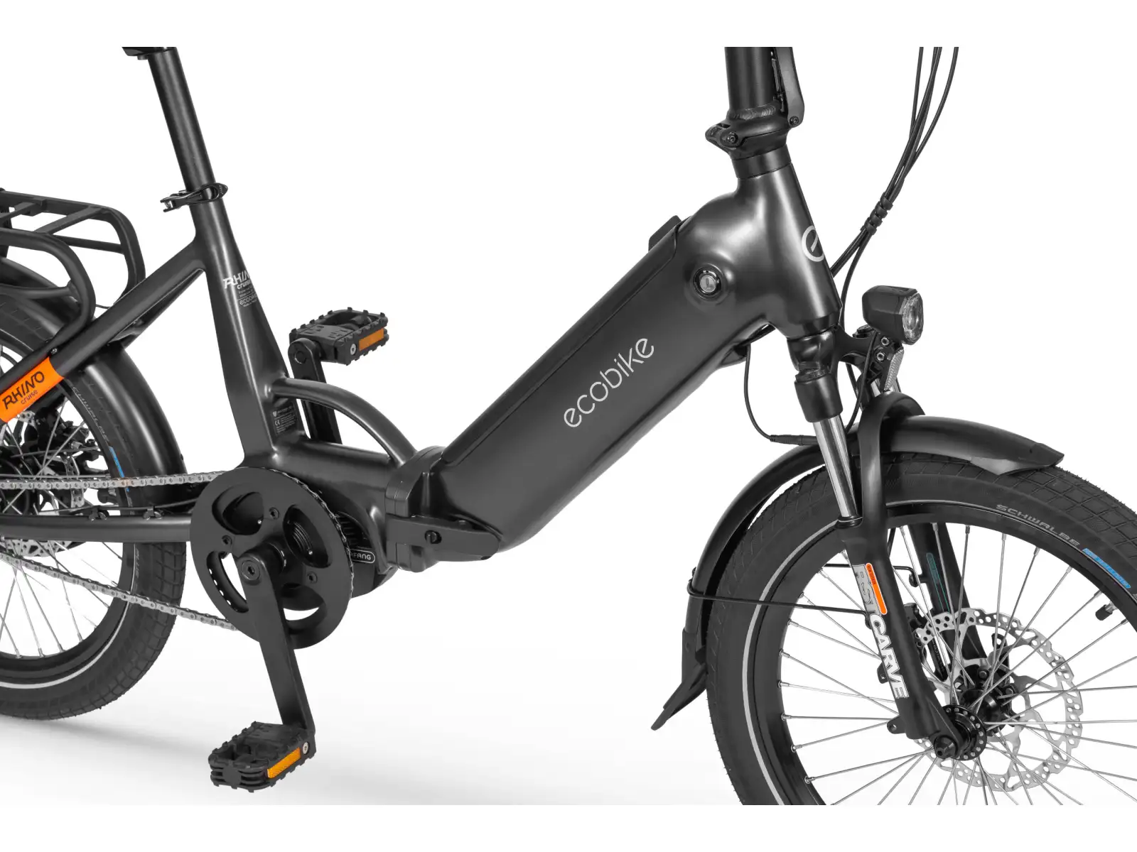 Ecobike Rhino Cruise 504 Wh black faltendes Elektrofahrrad