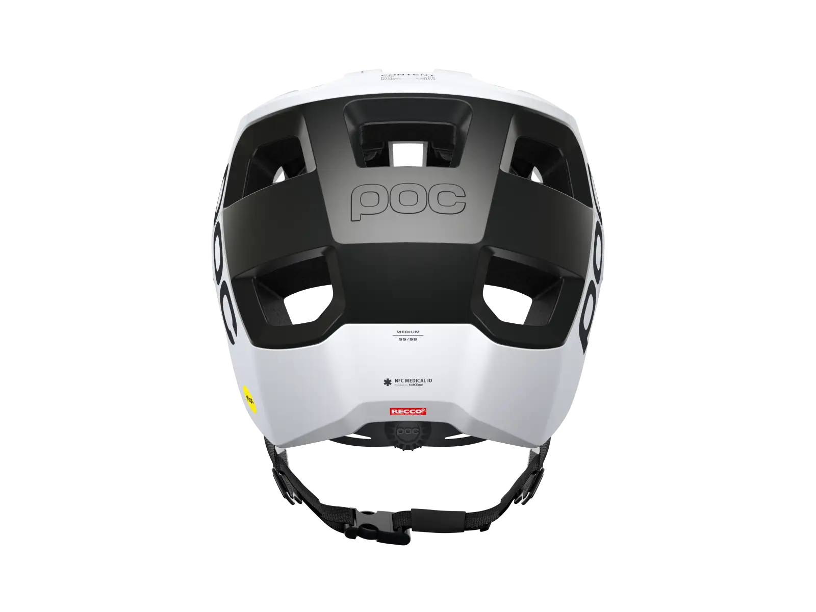 POC Kortal Race MIPS Helm Hydrogen White/Uranium Black Matt