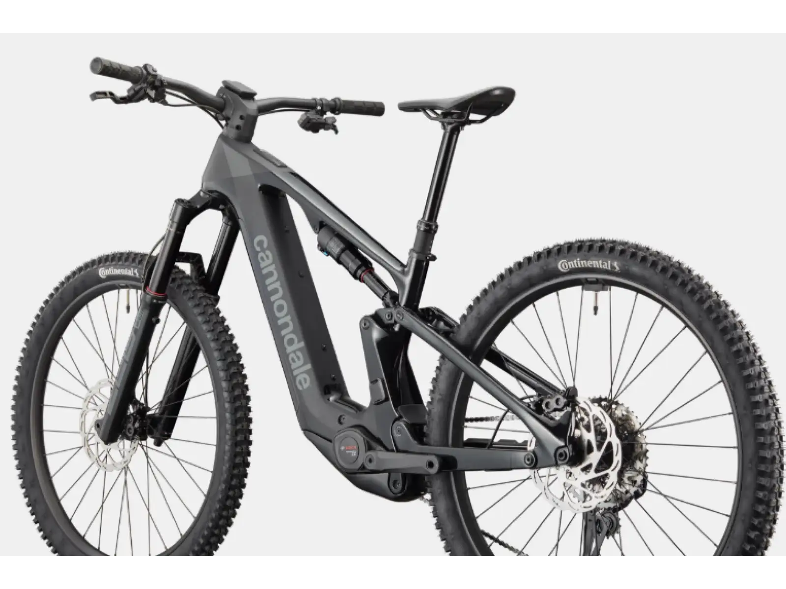 Cannondale Moterra Carbon 2 vollgefedertes E-Bike mattschwarz (BBQ)