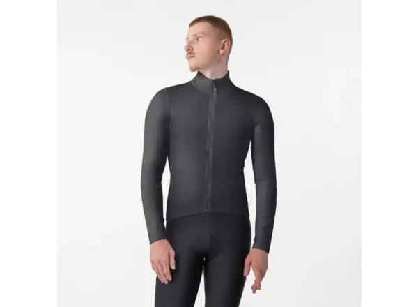 Castelli Competizione Thermal Herrentrikot Langarm Black