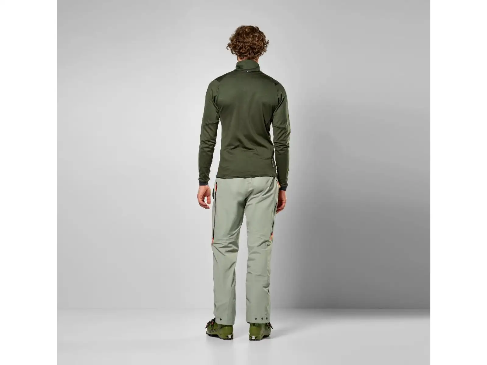 Salewa Sella Crevasse Herren-Fleecejacke Golden Brown