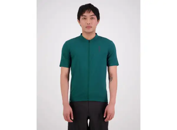 Mons Royale Roam Cargo Merino Shift Herren T-Shirt mit kurzen Ärmeln Evergreen