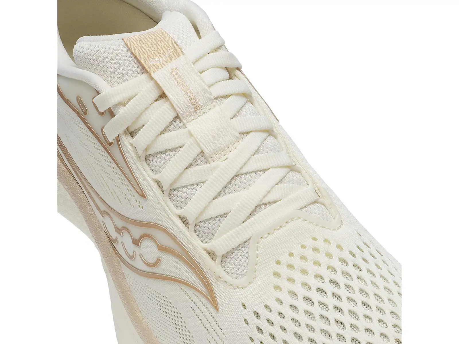 Saucony Ride 18 Damen Laufschuhe Vanilla
