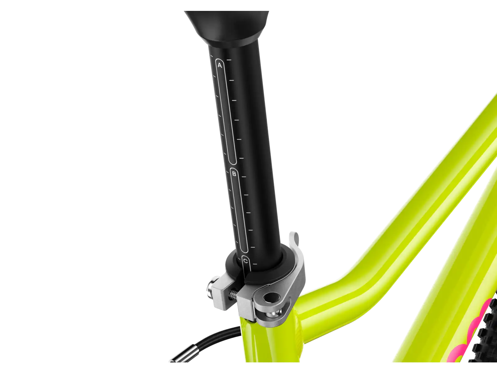 Woom GO 3 Kinderfahrrad neon lime
