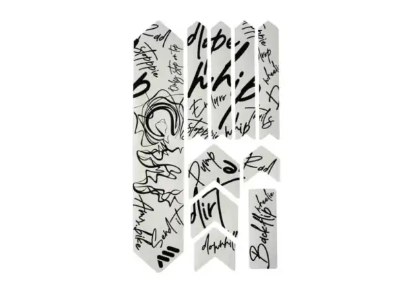 All Mountain Style Rahmen-Schutzaufkleber Extra Signature Black