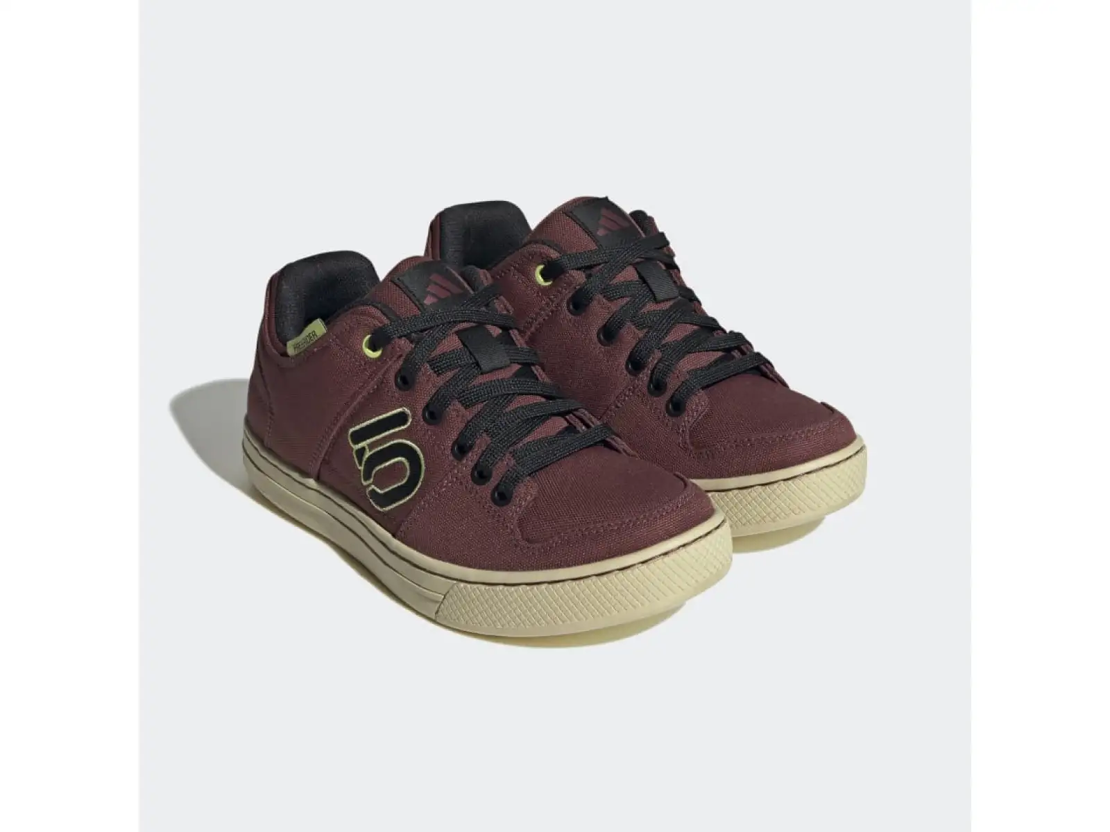 Five Ten Freerider Canvas MTB Damen Schuhe Quiet Crimson/Black/Lime