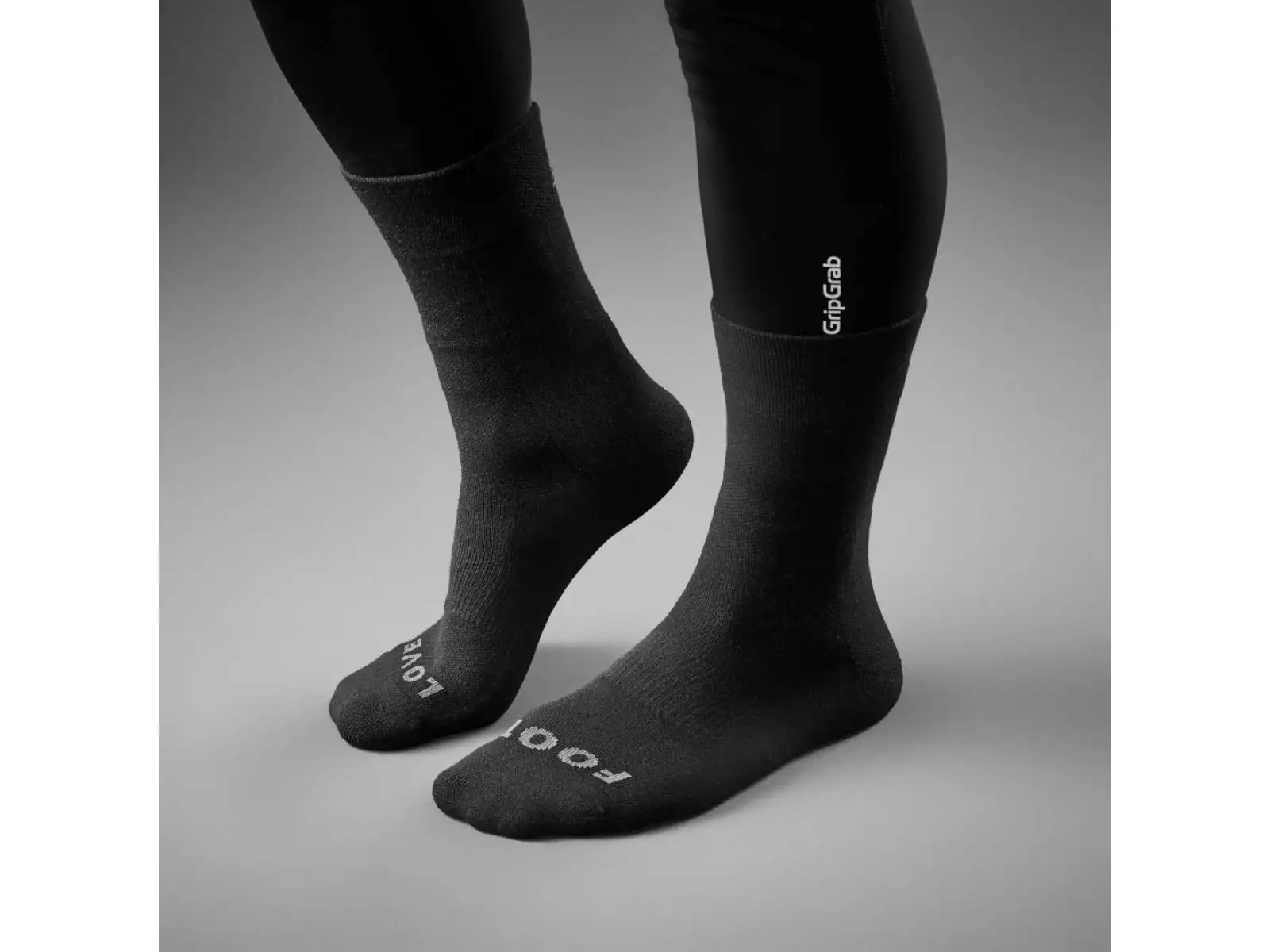 Grip Grab Thermolite Winter Socken Schwarz