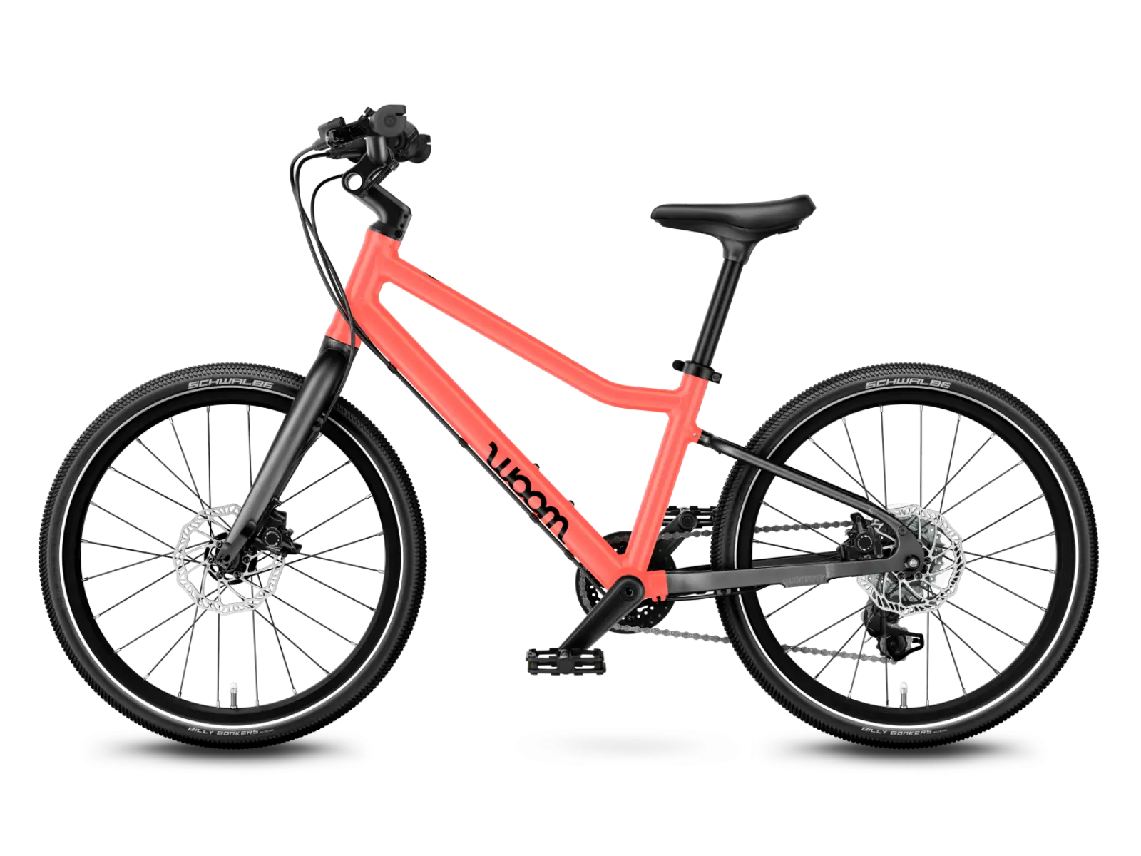 Woom 4 Explore Kinderfahrrad 20" Neon Coral
