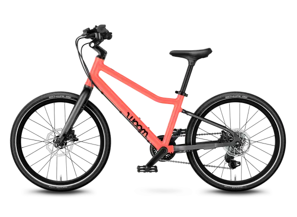 Woom 4 Explore Kinderfahrrad 20" Neon Coral