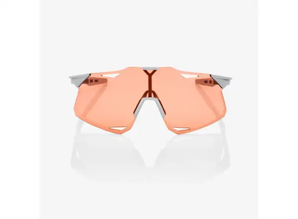 100% Hypercraft Brille Matte Stone Grey/HiPER Coral