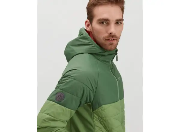 Silvini Deruta Herrenjacke grün/rubinrot