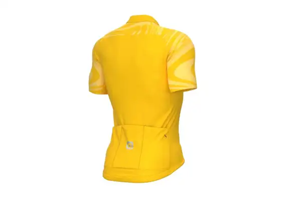 Fahrradtrikot Alé R-EV1 Artika Herren kurzarm gelb