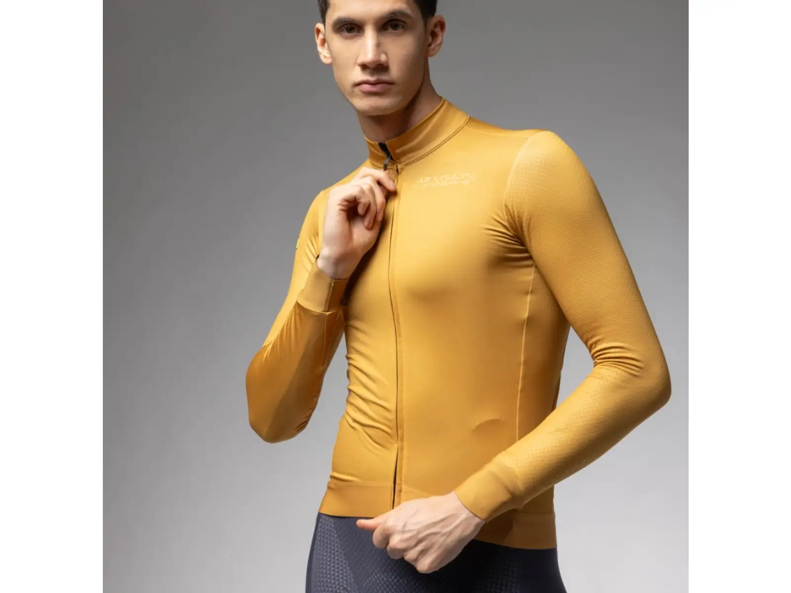 Alé PR-E Follow Me 2.0 Herren Langarmtrikot Kashmir Yellow