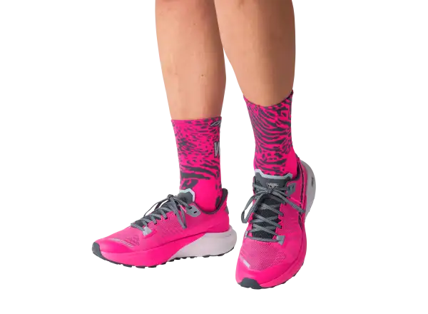 Dynafit Run Wild Crew Laufsocken Pink Glo/0720