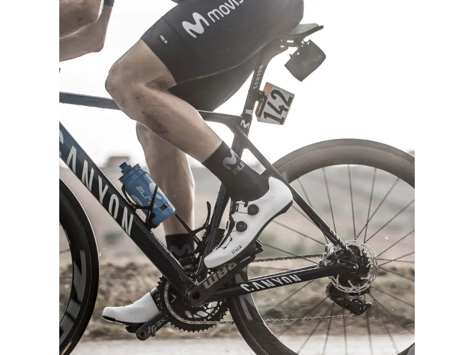 Fizik Vento Infinito Carbon 2 Herren Rennradschuhe white/black