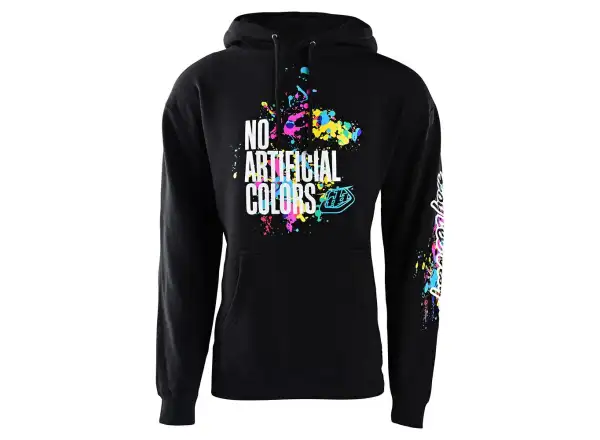 Troy Lee Designs No Artificial Colors Herren-Sweatshirt Schwarz