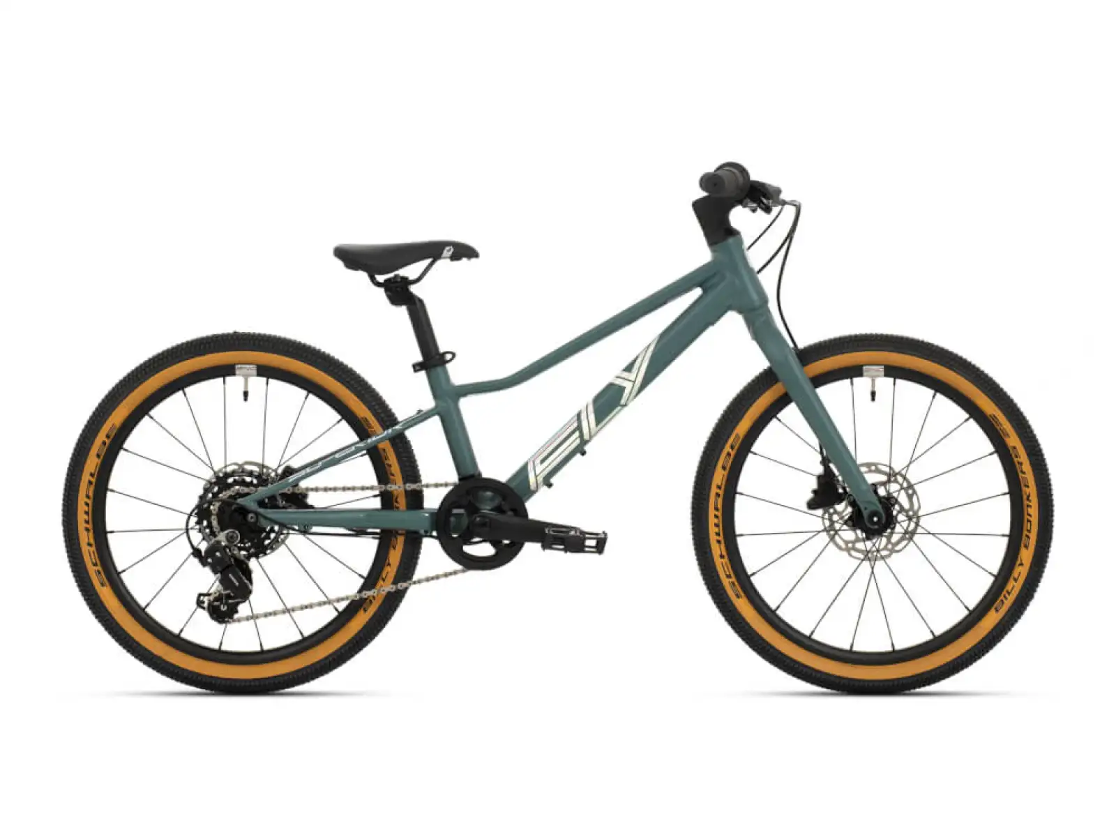 Superior F.L.Y. 20 DB Matte Trooper Green/Hologram Chrome Kinderfahrrad
