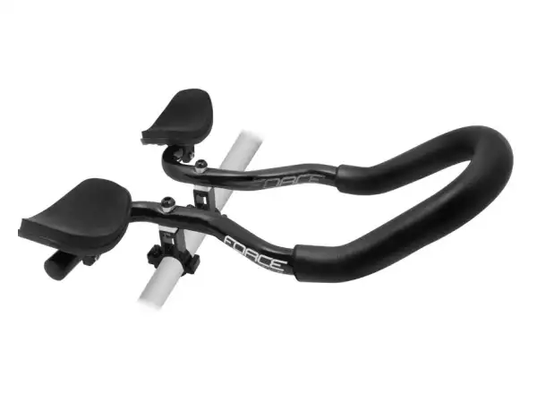 Force Tri Lenkererweiterungen 31,8-25,4 -22,2mm in glänzendem Schwarz
