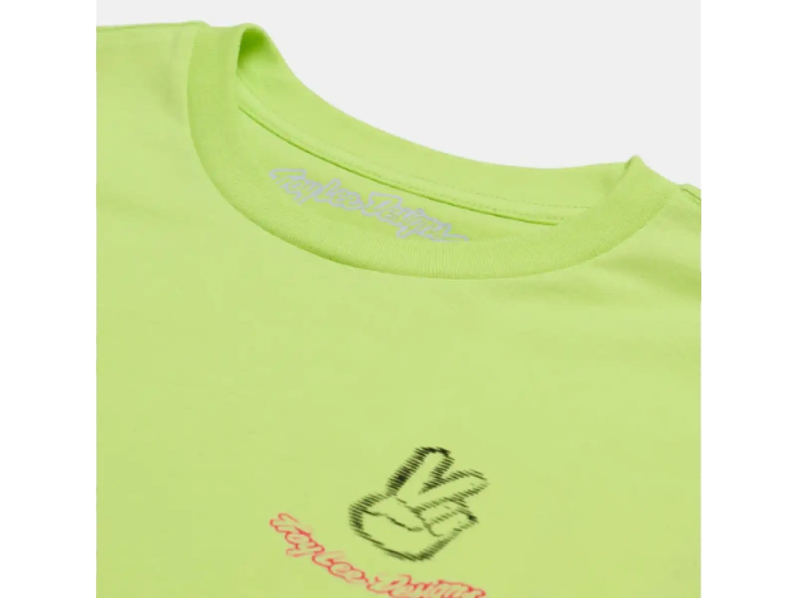 Troy Lee Designs Peace Out Herren Langarmshirt Glo Yellow