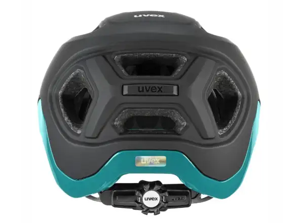 Uvex React MTB Helm Black/Teal Matt