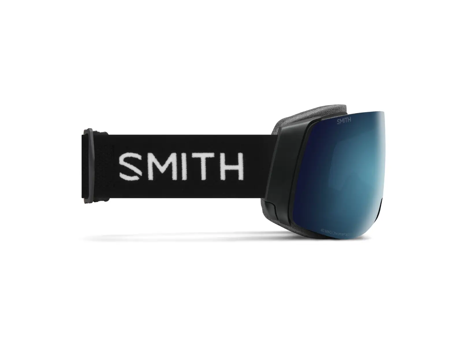 Smith 4D Mag Skibrille Black / ChromaPop Sun Blue Mirror (2 Gläser)