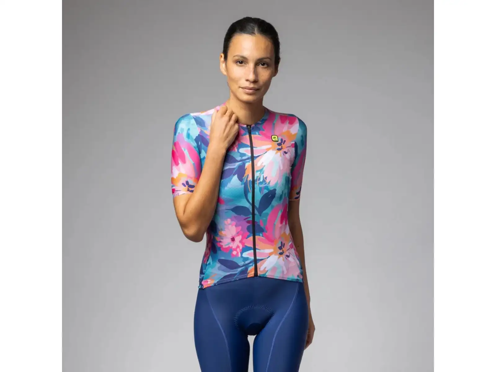 Alé PR-E Jardin Damen Trikot Kurzärmlig Multicolour
