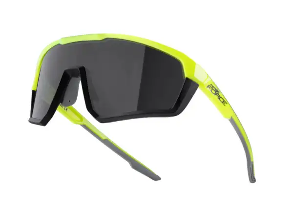 Force Apex Brille in fluo-schwarz/schwarzer Linse