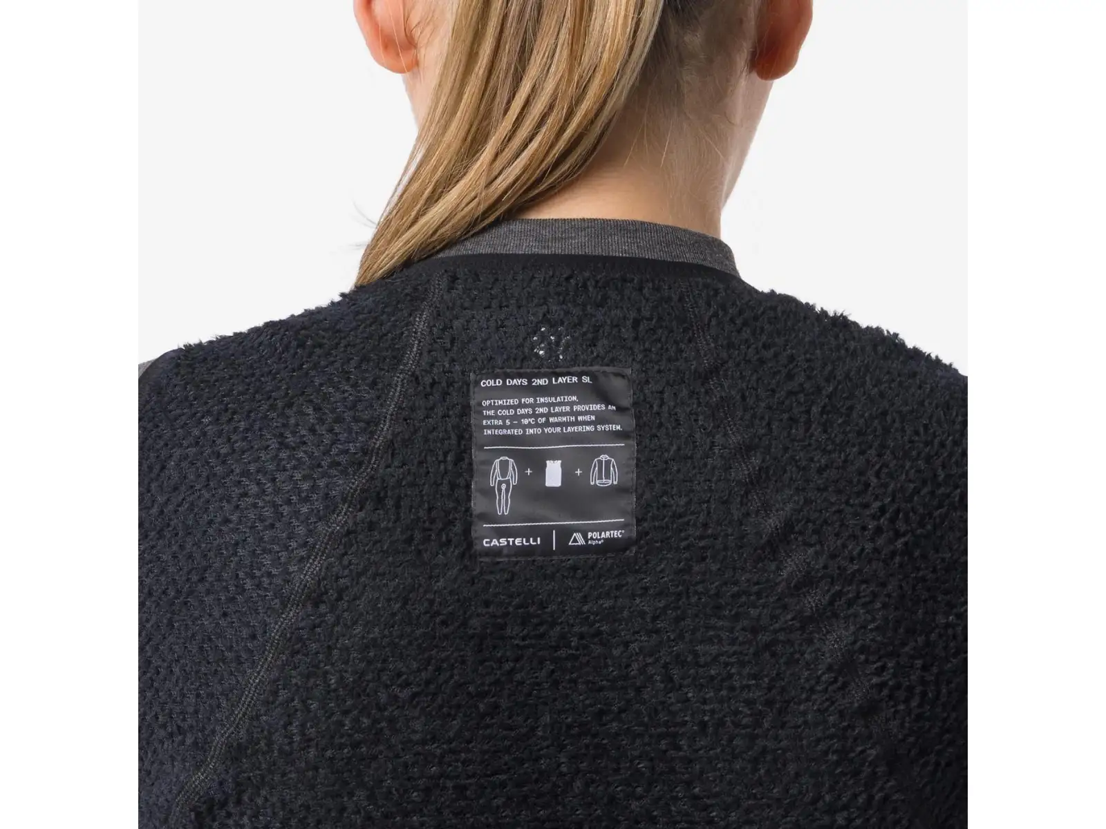 Castelli Gold Days Damen-Mittelschicht ärmellos Black