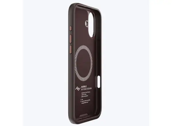 Peak Design Mobile Everyday Fabric Case iPhone 16 Plus Hülle für das Mobiltelefon Eclipse.