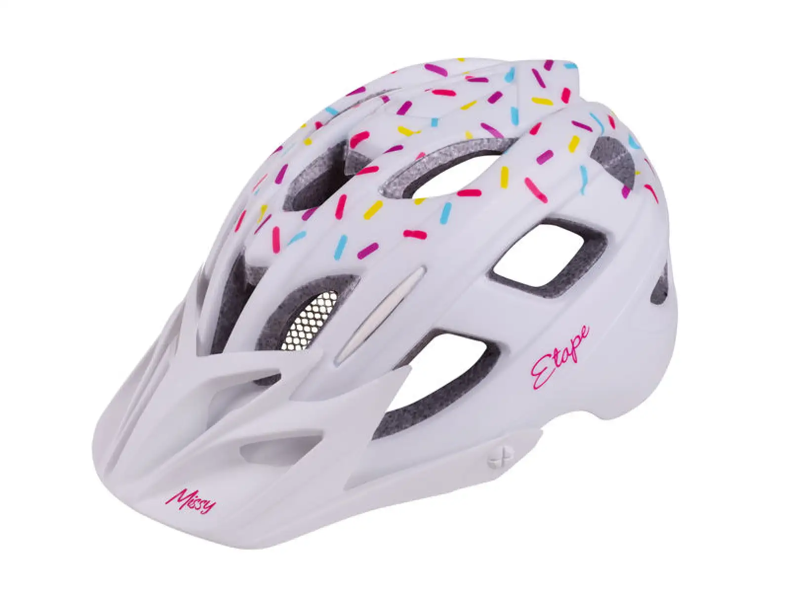 Etape Missy Kinder-Fahrradhelm Weiß