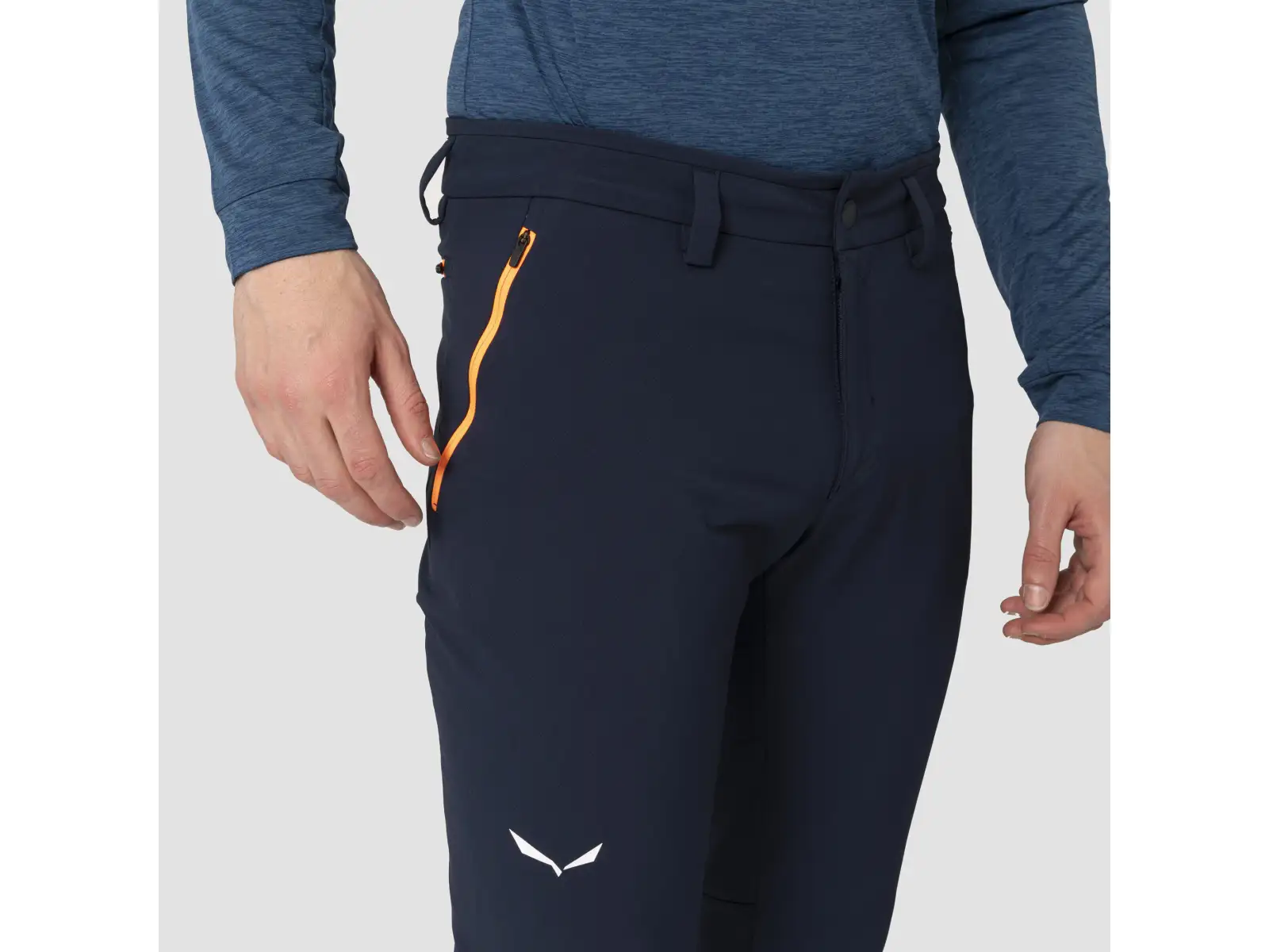 Salewa Puez Dolomitic 2 Durastretch Regular Herrenhose Black Out