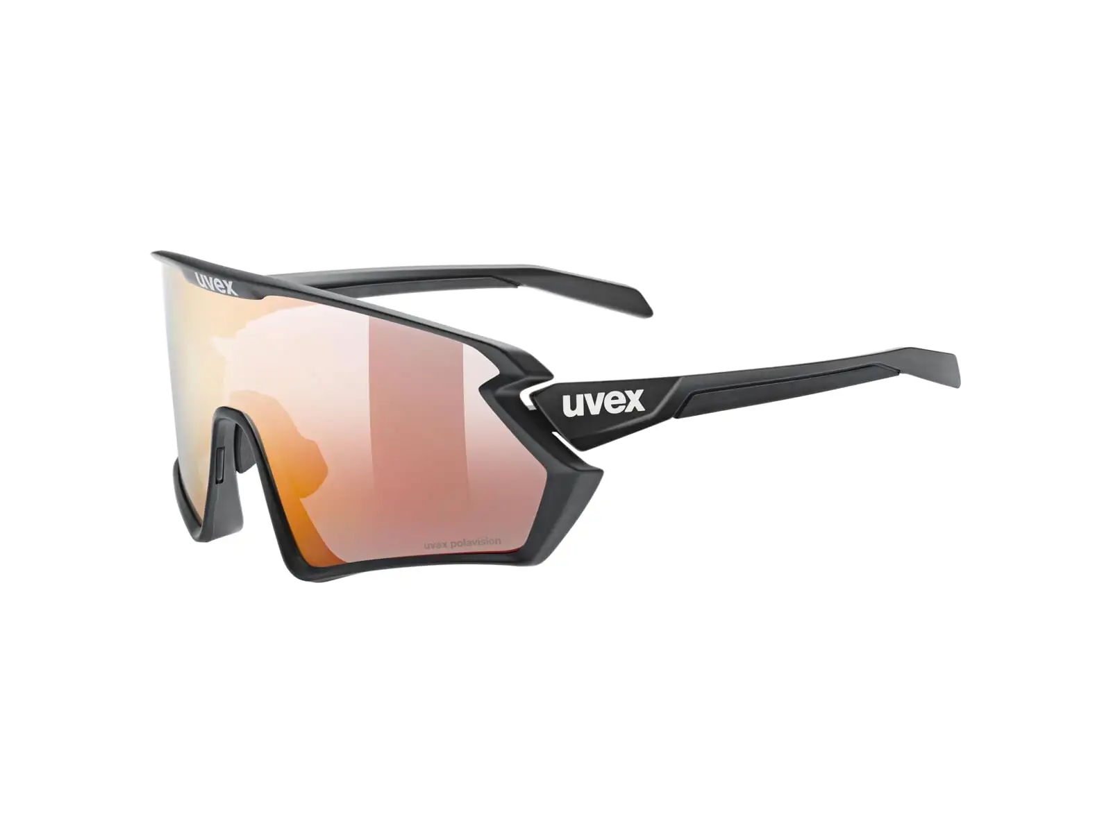 Uvex Sportstyle 231 2.0 Fahrradbrille P Black Mat/Mirror Red
