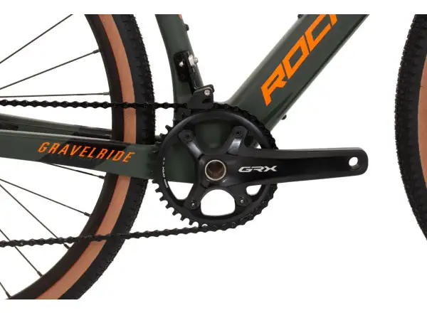 Rock Machine Gravelride CRB 900 in khaki/orange gravel bike.