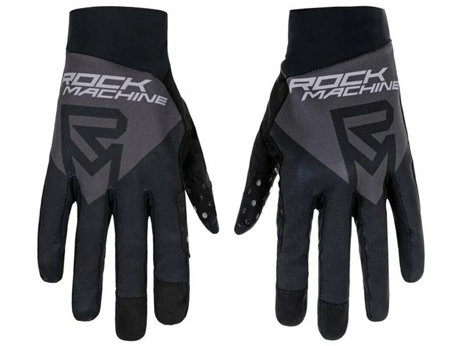 Rock Machine Race Handschuhe Schwarz/Grau